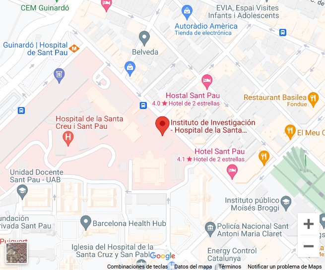 IR Sant Pau location